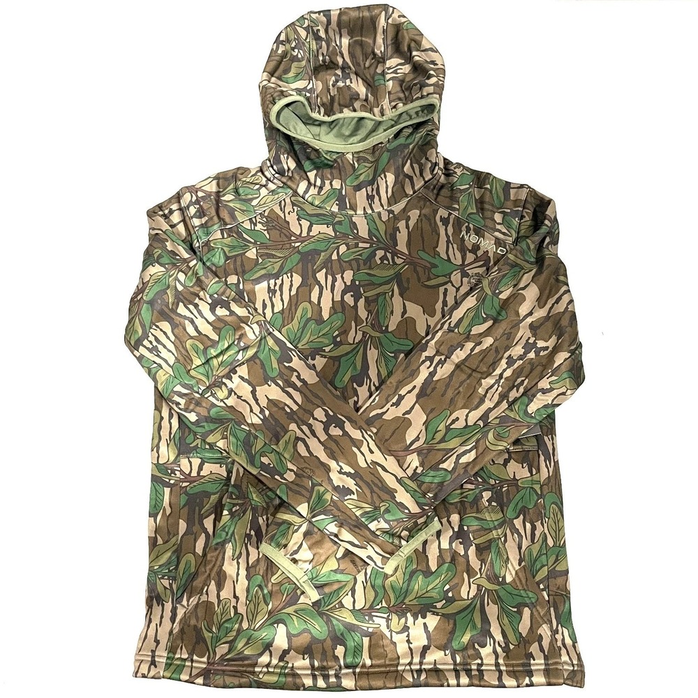 NEW W/ TAGS!! Nomad Greenleaf Camo Utility Hoodie - Men's Sweatshirt - Size S